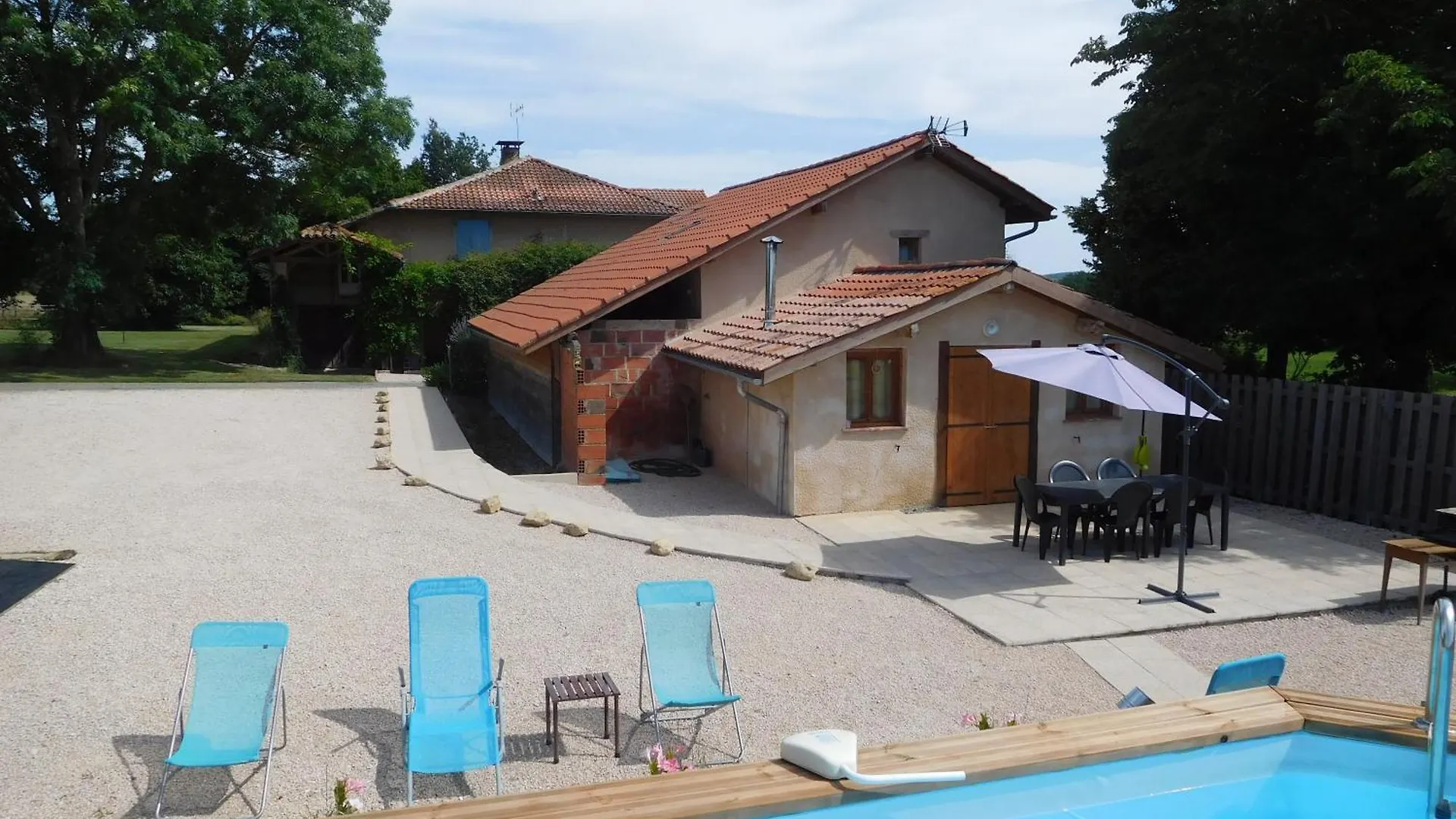 Rural Holiday Cottage With Private Pool Saint-Blancard